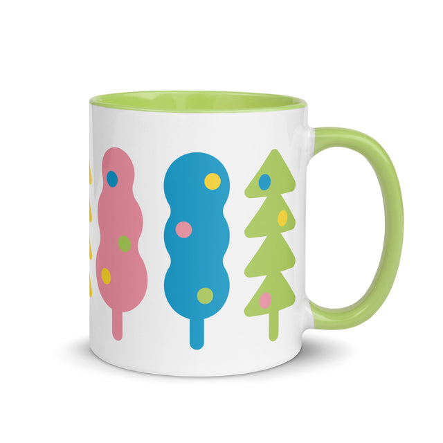 Abstract Christmas Trees Mug 2