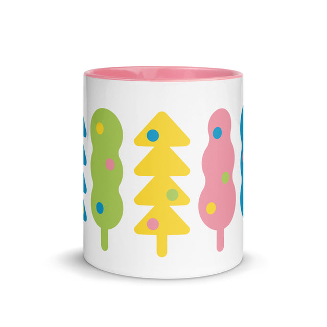 Abstract Christmas Trees Mug 2