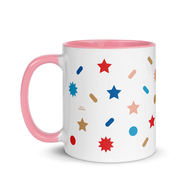 Colorful Holiday Confetti Mug 1