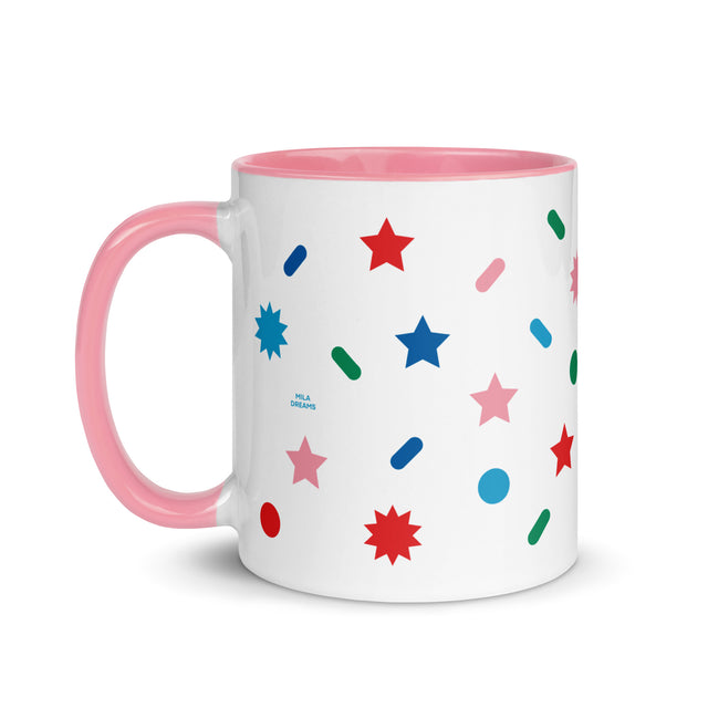 Colorful Holiday Confetti Mug 2