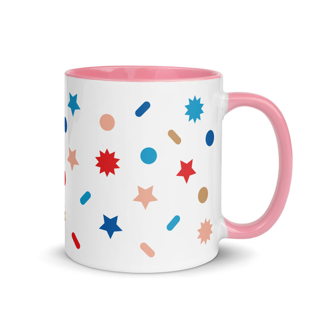 Colorful Holiday Confetti Mug 1