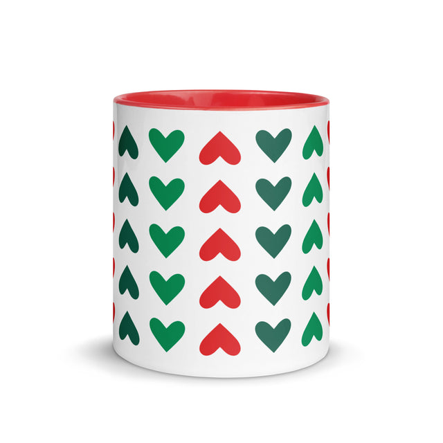 Christmas Heart Pattern Mug 4