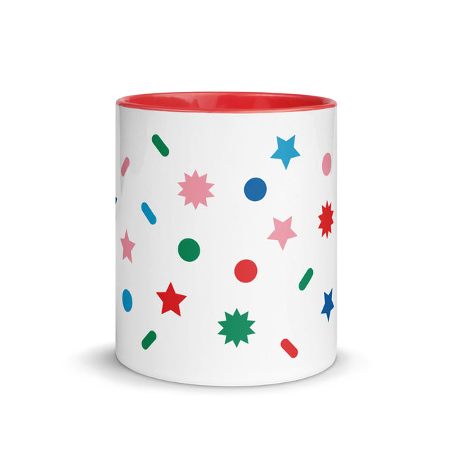 Colorful Holiday Confetti Mug 2