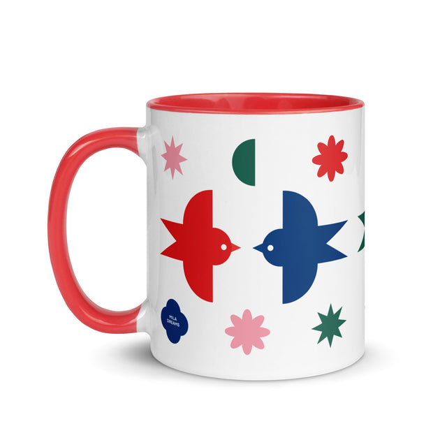 Peace on Earth Birds Mug 1