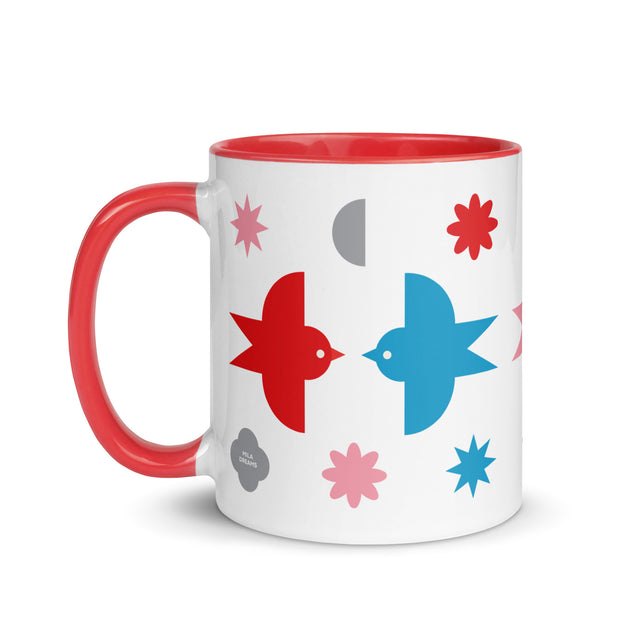 Peace on Earth Birds Mug 2