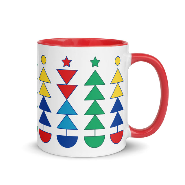 Geometric Tree Pattern Mug 1