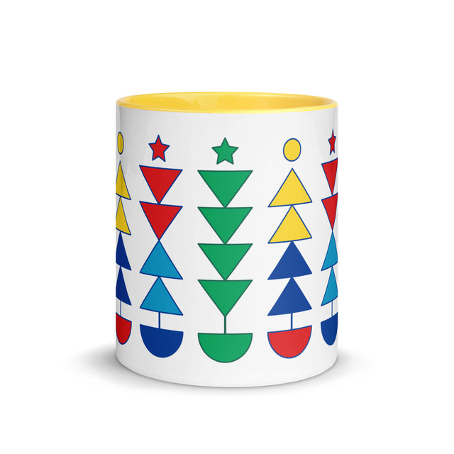 Geometric Tree Pattern Mug 1