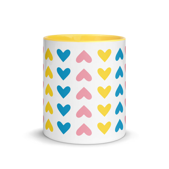 Colorful Heart Pattern Mug 2