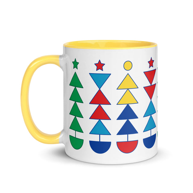Geometric Tree Pattern Mug 1