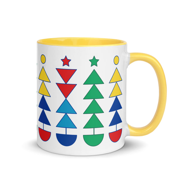 Geometric Tree Pattern Mug 1
