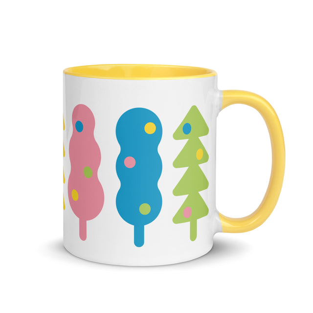 Abstract Christmas Trees Mug 2